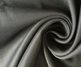 中国 はさみ金材料のために通気性の灰色ポリエステル繭紬の生地の極度の柔らかくそして快適 サプライヤー